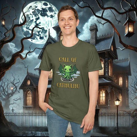 Call of Cathulhu Funny CoC T-Shirt Designed by GeekHaven
