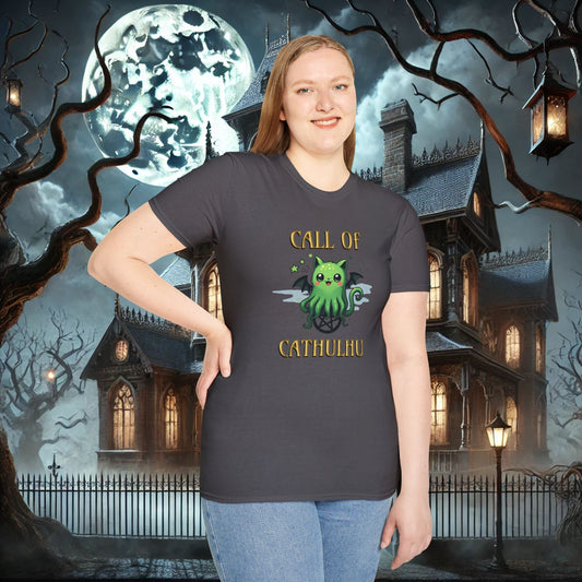 Call of Cathulhu Funny CoC T-Shirt - Version 2 Designed by GeekHaven