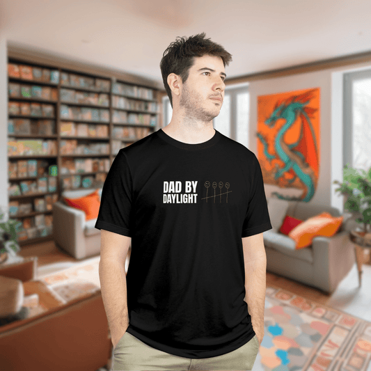 Dad by Daylight Funny Gamer T-shirt - 4 Kids Edition Designed by GeekHaven