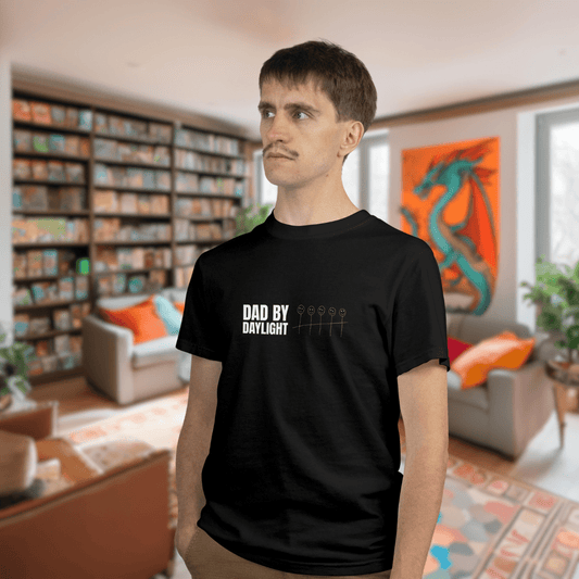 Dad by Daylight Funny Gamer T-shirt - 5 Kids Edition Designed by GeekHaven