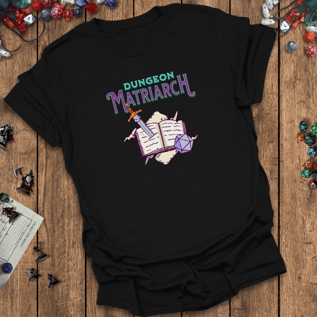 Dungeon Matriarch Funny DnD T-shirt Designed by GeekHaven