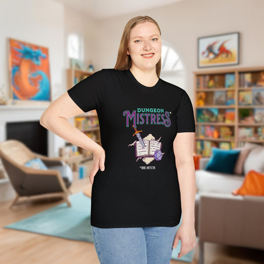 Dungeon Mistress Bribes Ineffective Funny DnD T-shirt Designed by GeekHaven