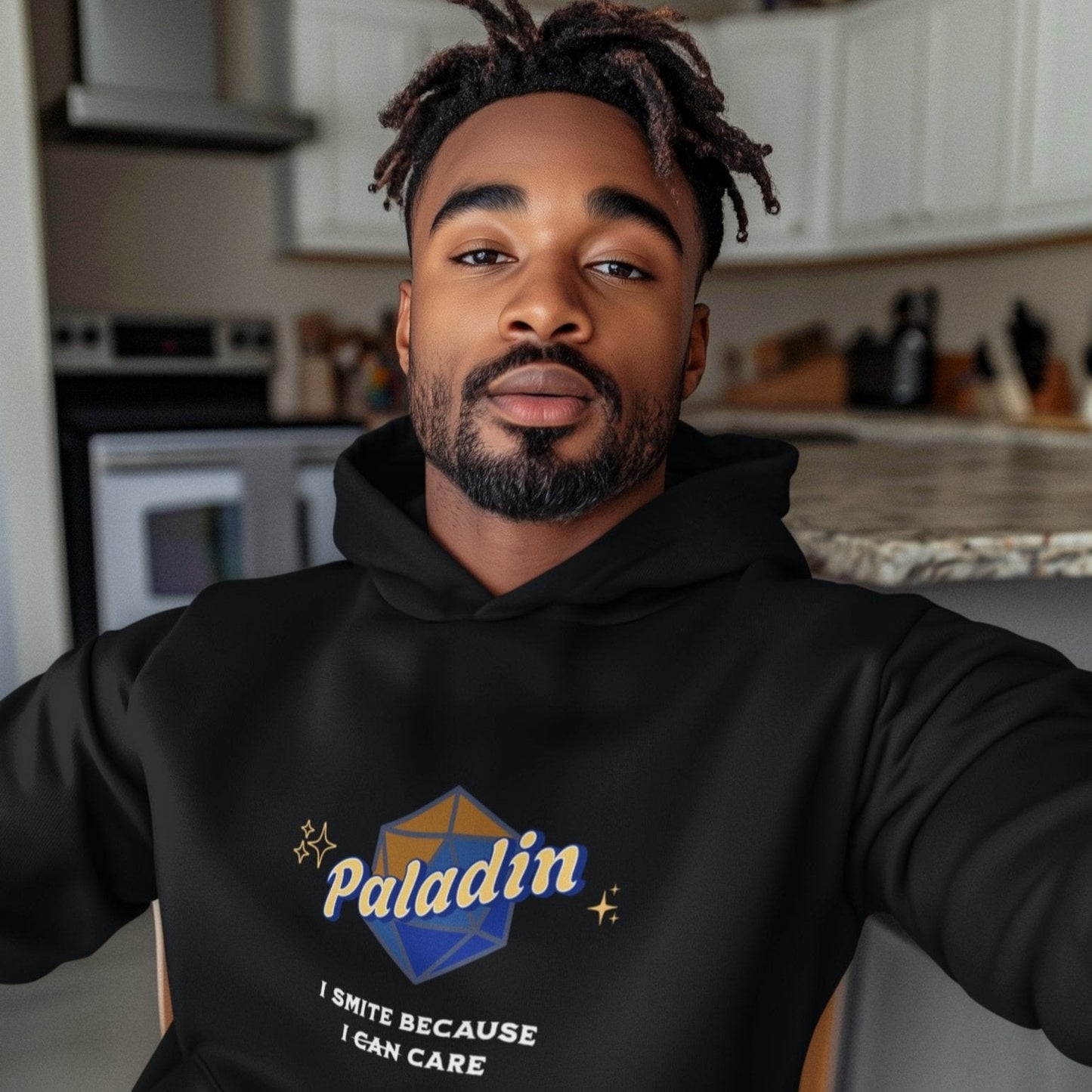 Funny D&D Hoodie - The Paladin Designed by GeekHaven