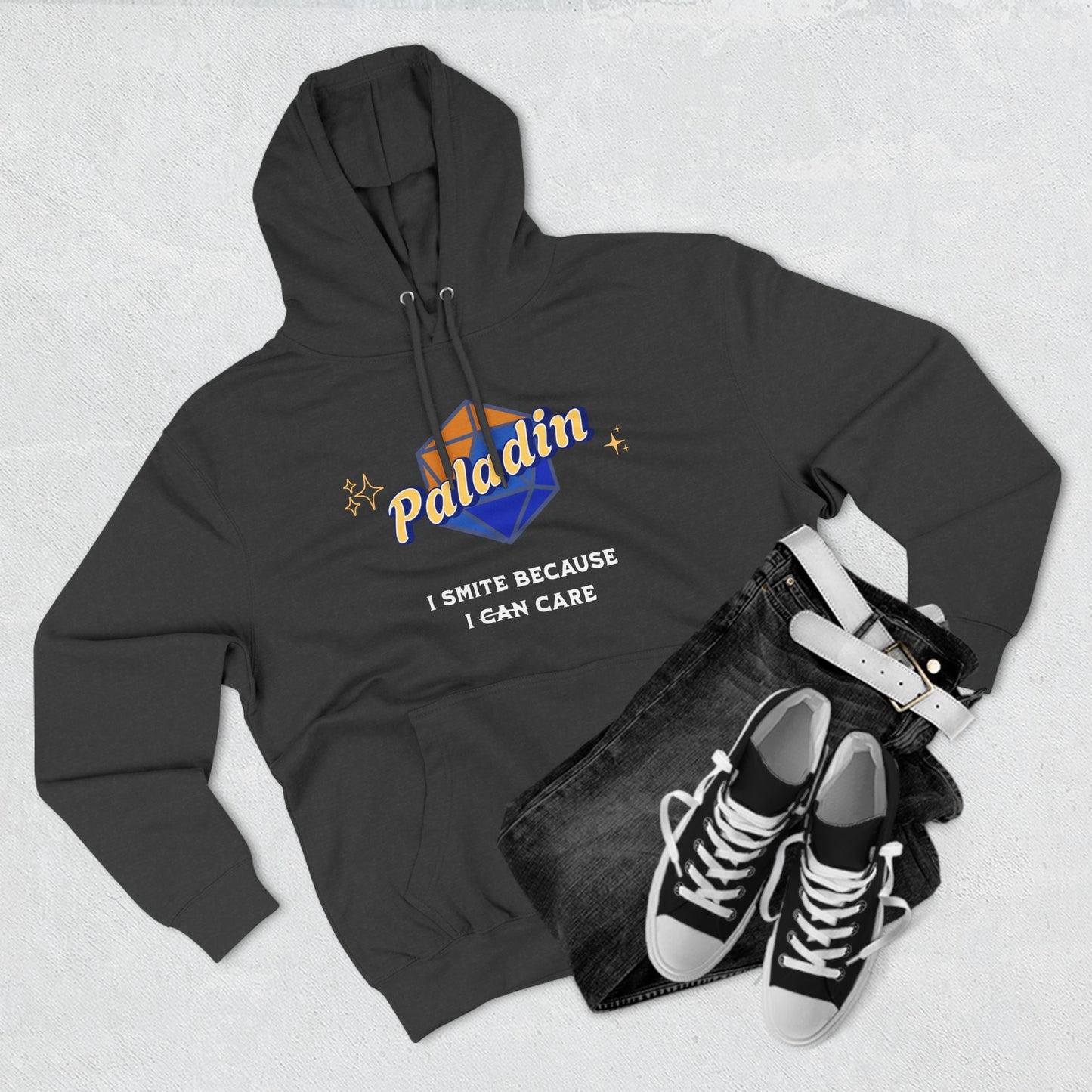 Funny D&D Hoodie - The Paladin Designed by GeekHaven