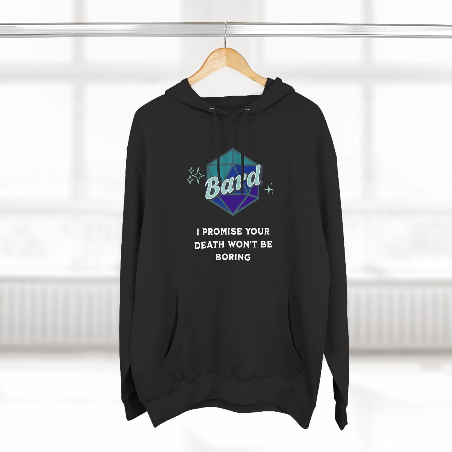 Funny DnD Hoodie - The Bard Designed by GeekHaven