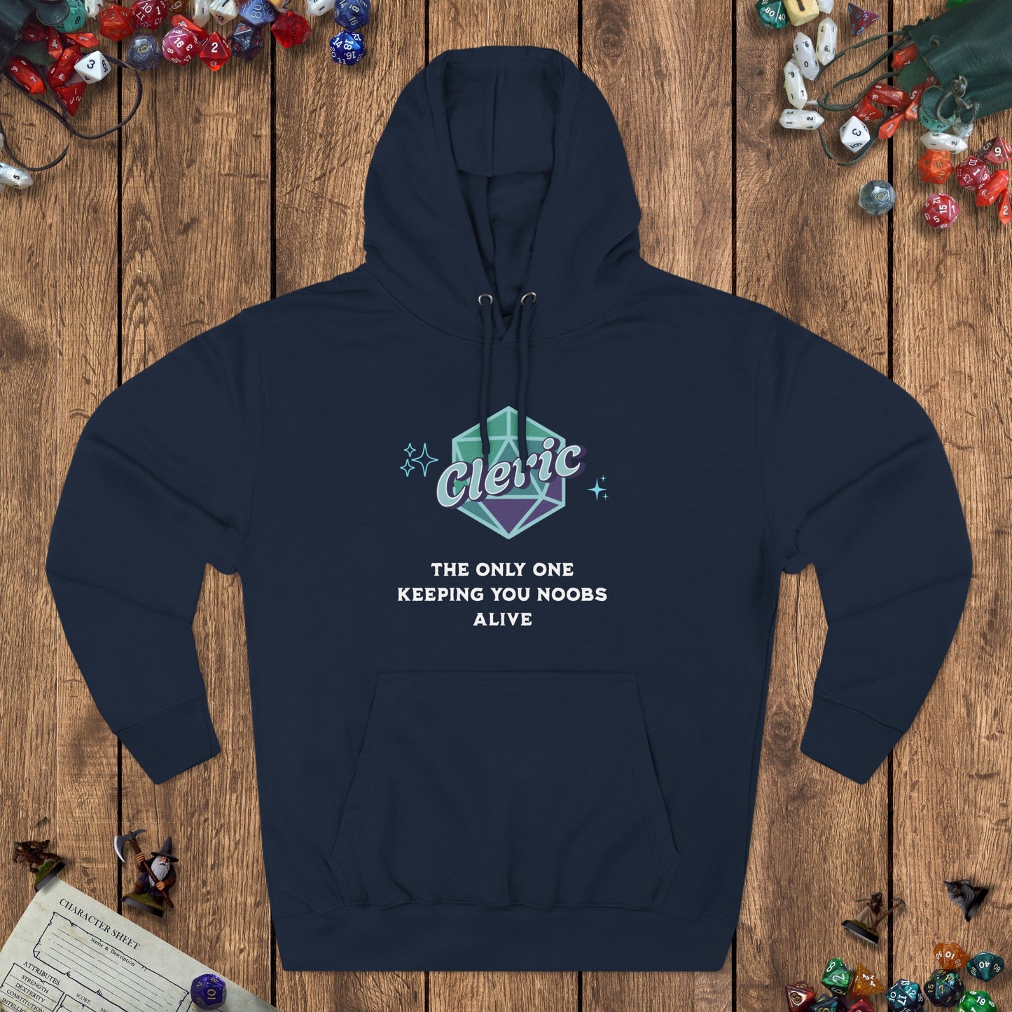 Funny DnD Hoodie – The Cleric Designed by GeekHaven