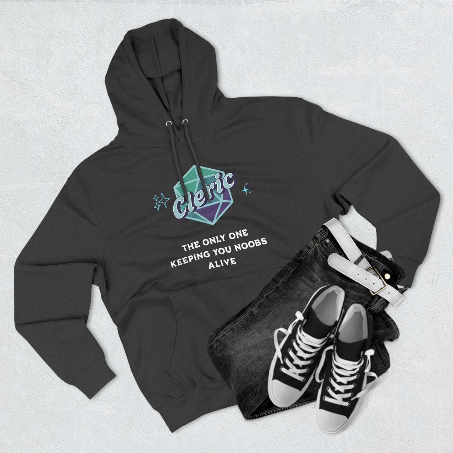 Funny DnD Hoodie – The Cleric Designed by GeekHaven