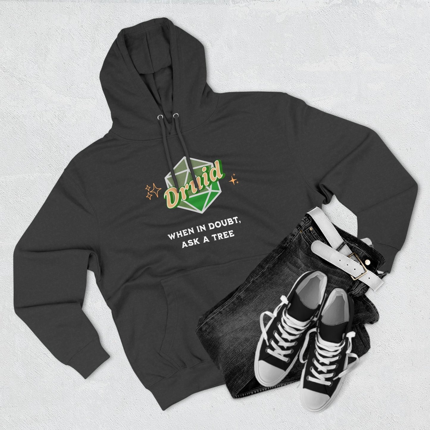 Funny DnD Hoodie – The Druid Designed by GeekHaven