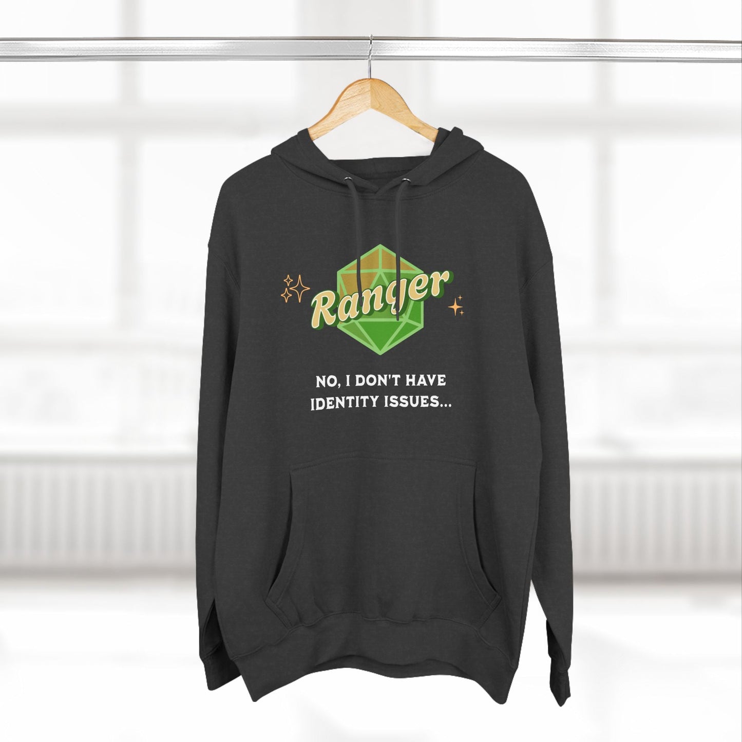 Funny DnD Hoodie - The Ranger Designed by GeekHaven