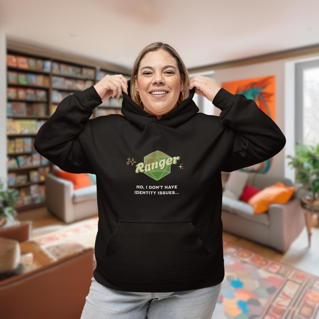 Funny DnD Hoodie - The Ranger Designed by GeekHaven