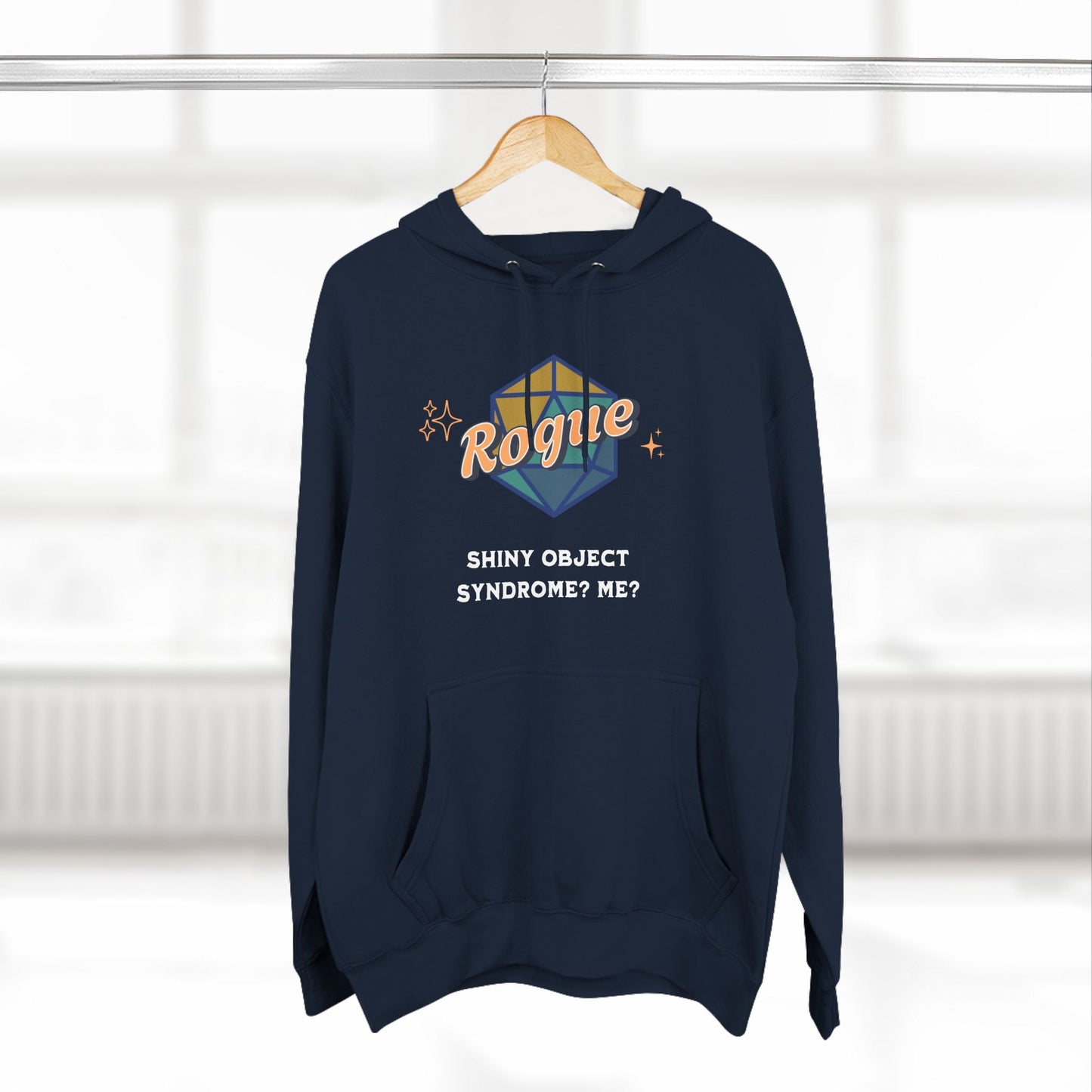 Funny DnD Hoodie - The Rogue Designed by GeekHaven
