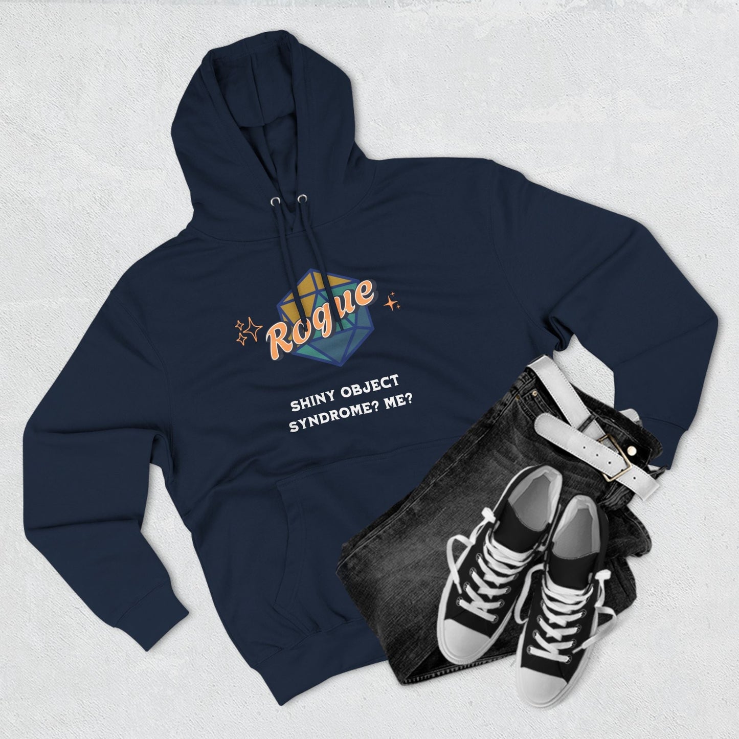 Funny DnD Hoodie - The Rogue Designed by GeekHaven