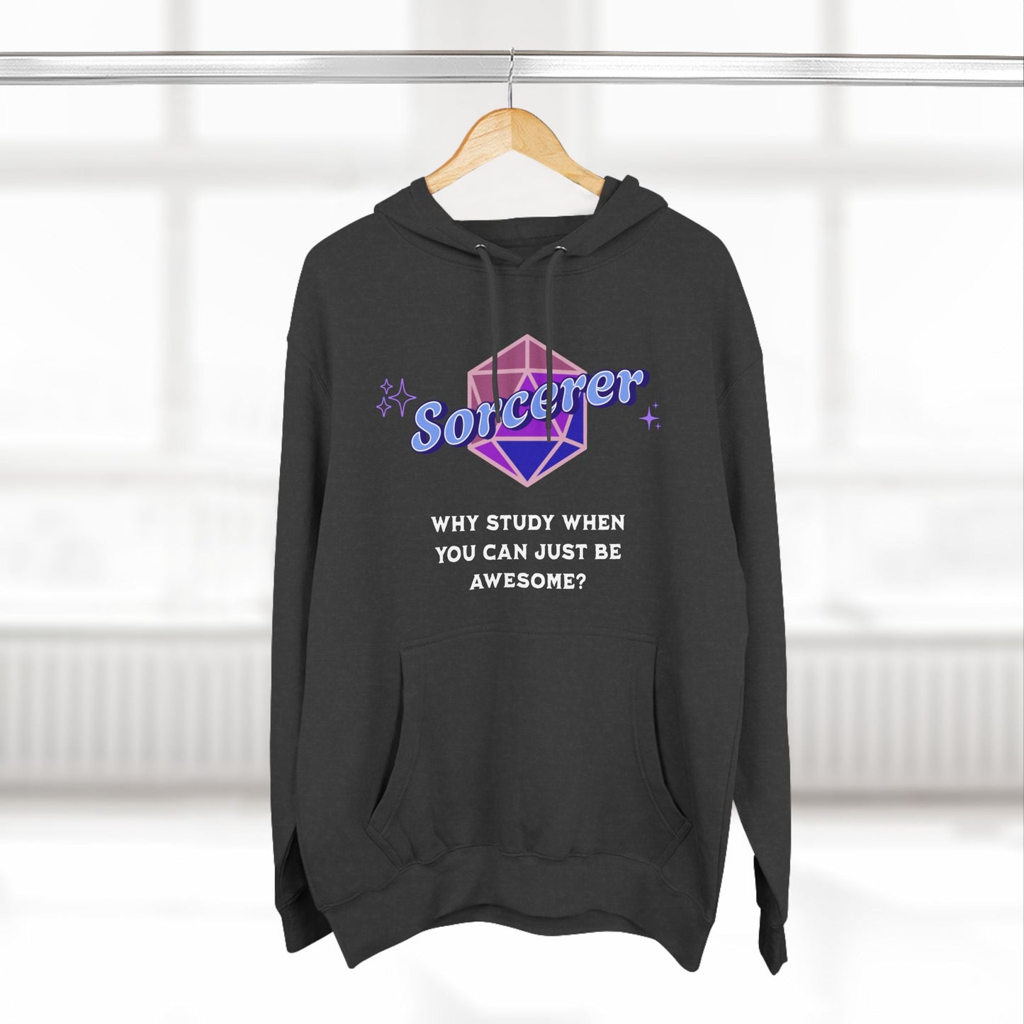 Funny DnD Hoodie - The Sorcerer Designed by GeekHaven