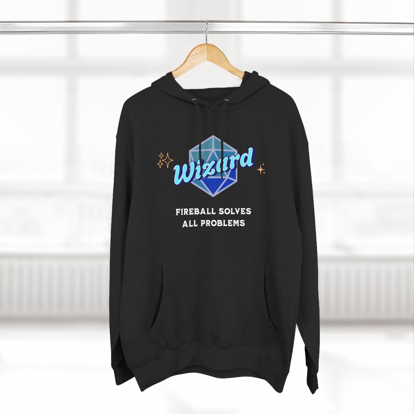 Funny DnD Hoodie - The Wizard Designed by GeekHaven