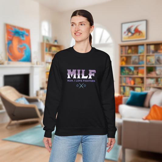 MILF Fighters Funny DnD Sweater Designed by GeekHaven