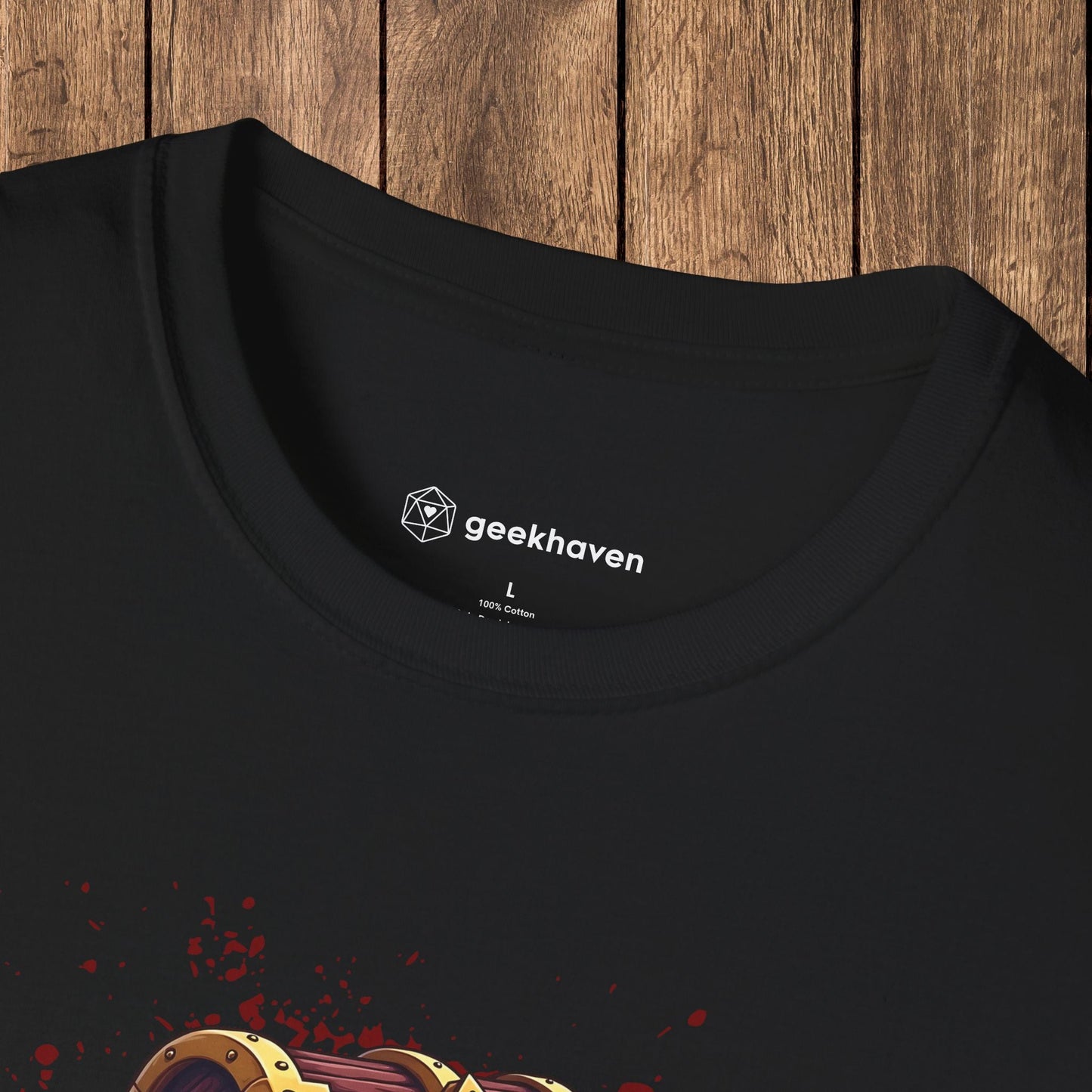 Mimic Trust Issues Funny DnD T-Shirt Designed by GeekHaven