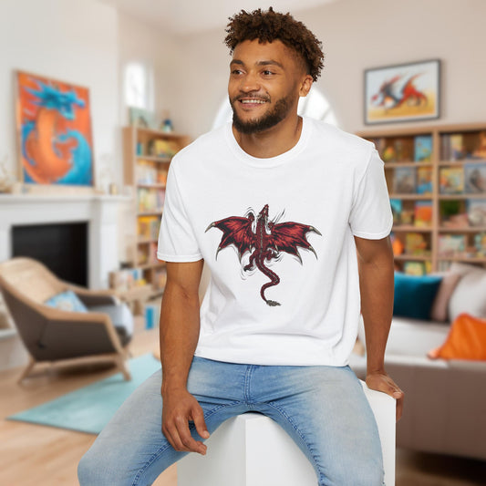 The Hitchhiking Dragon T-Shirt Designed by GeekHaven