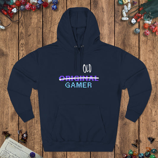 The OG: Old Gamer Funny Hoodie Designed by GeekHaven