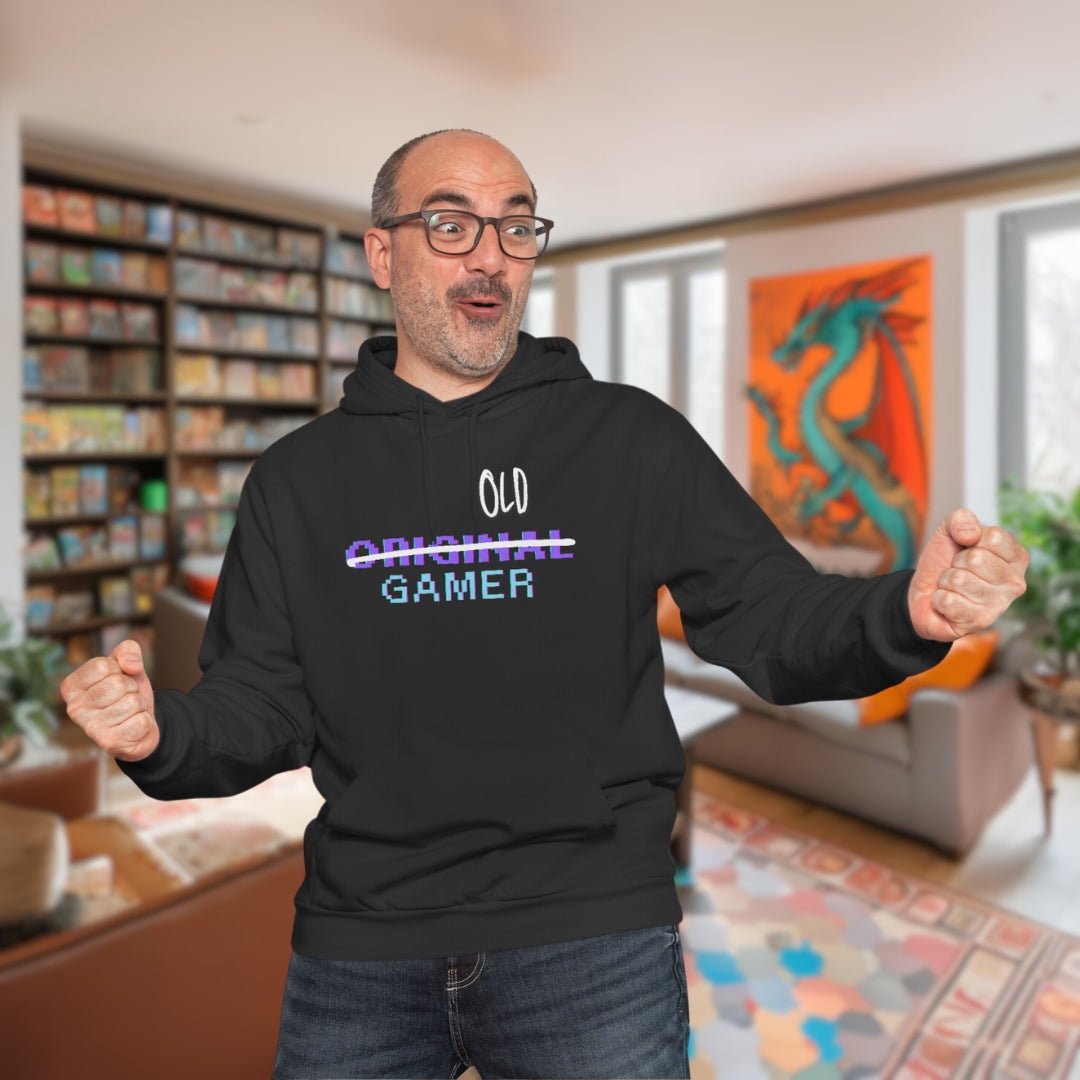 The OG: Old Gamer Funny Hoodie Designed by GeekHaven