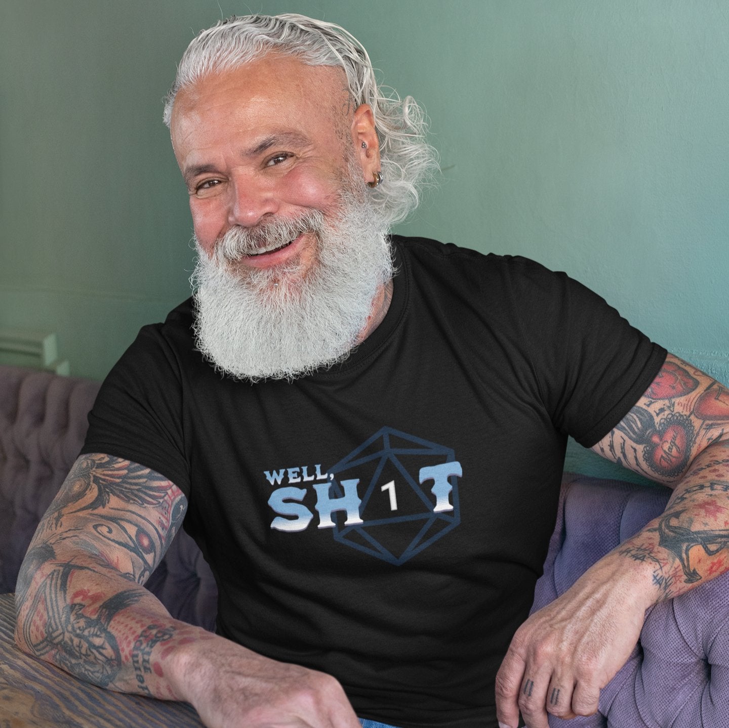 Well Sh*t Funny DnD T-Shirt Designed by GeekHaven