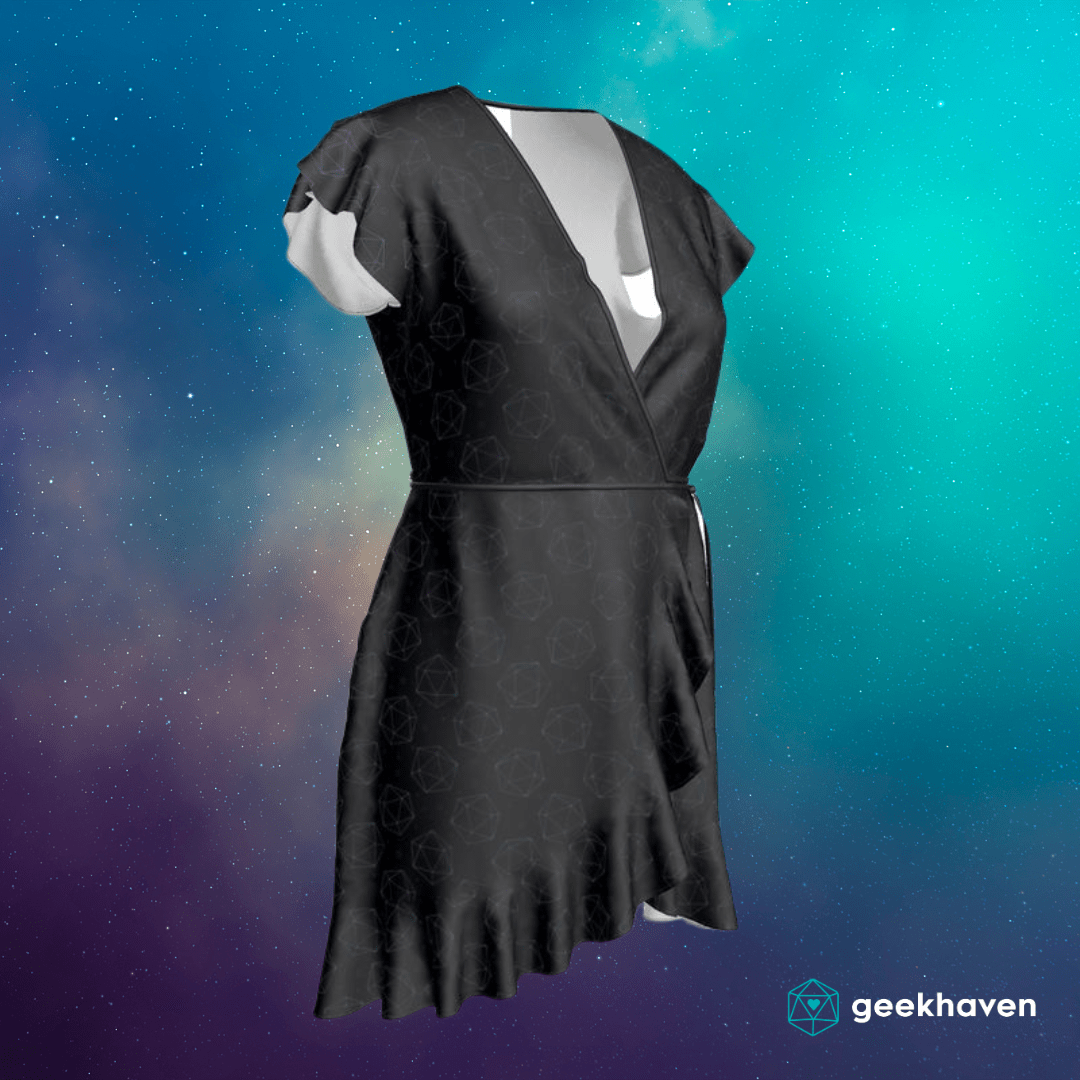 Celestial D20s Flutter Dress Designed by GeekHaven