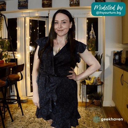 Celestial D20s Flutter Dress Designed by GeekHaven