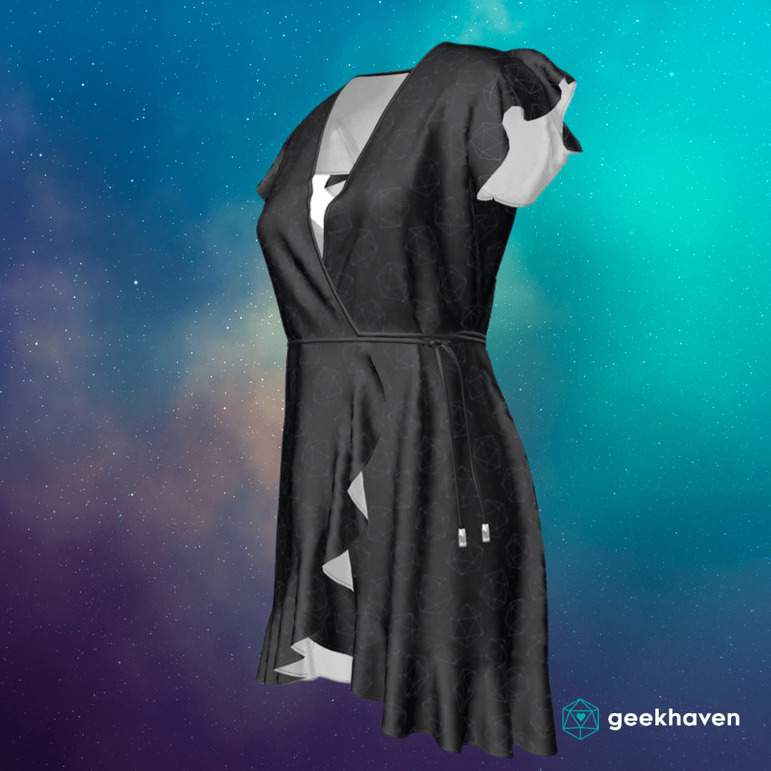 Celestial D20s Flutter Dress Designed by GeekHaven