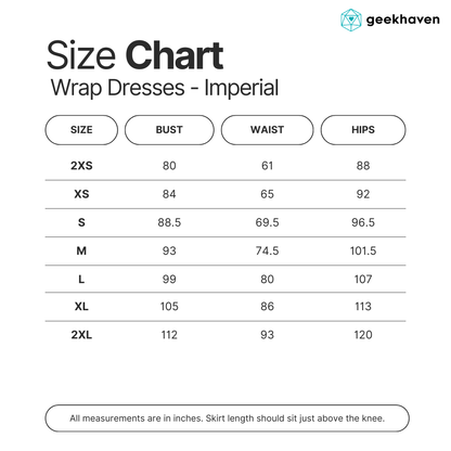 Celestial D20s Wrap Dress Designed by GeekHaven