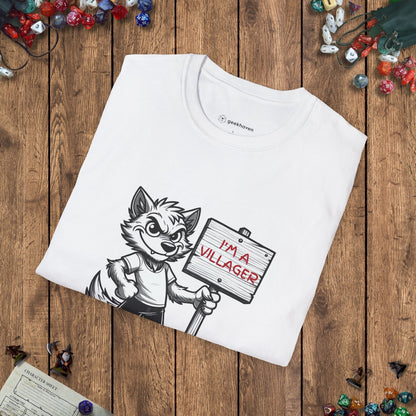 Cute Ultimate Werewolf Game Funny T-Shirt Designed by GeekHaven