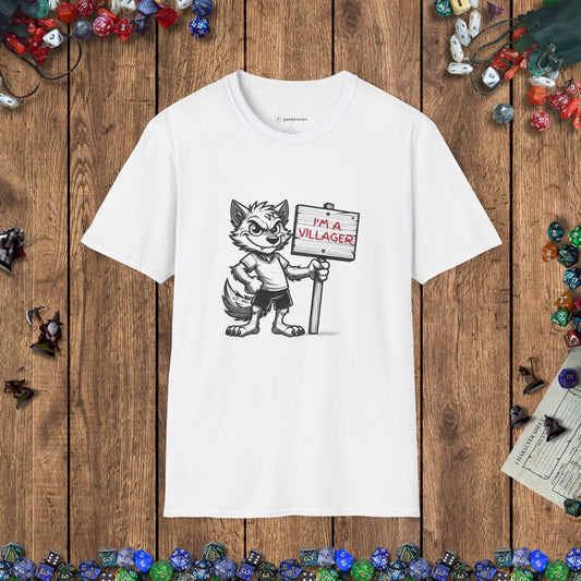 Cute Ultimate Werewolf Game Funny T-Shirt Designed by GeekHaven