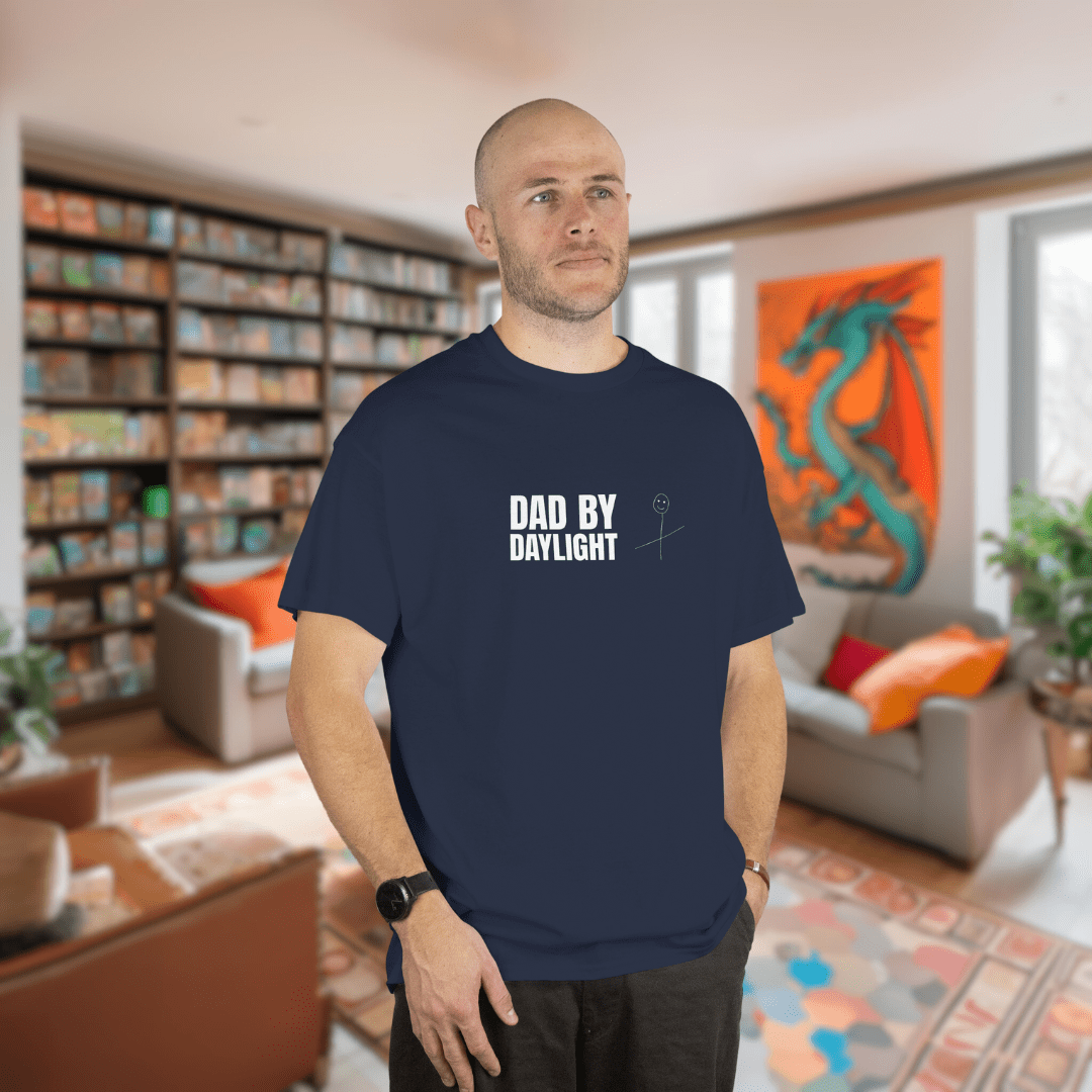 Dad by Daylight Funny Gamer T-shirt - 1 Kid Edition Designed by GeekHaven