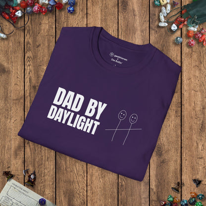 Dad by Daylight Funny Gamer T-shirt - 2 Kids Edition Designed by GeekHaven