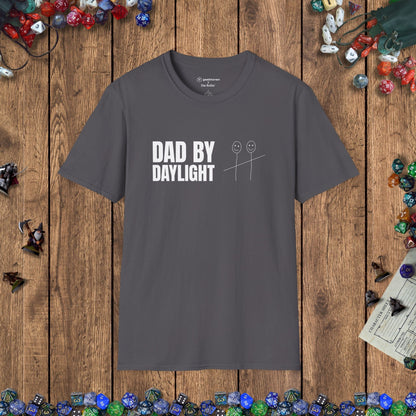 Dad by Daylight Funny Gamer T-shirt - 2 Kids Edition Designed by GeekHaven