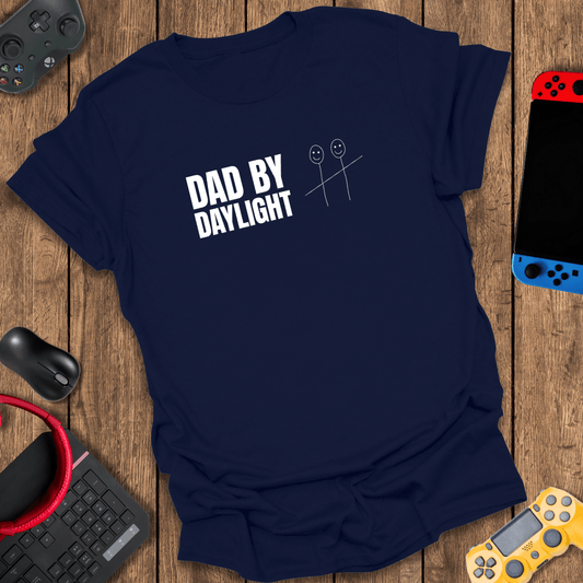 Dad by Daylight Funny Gamer T-shirt - 2 Kids Edition Designed by GeekHaven