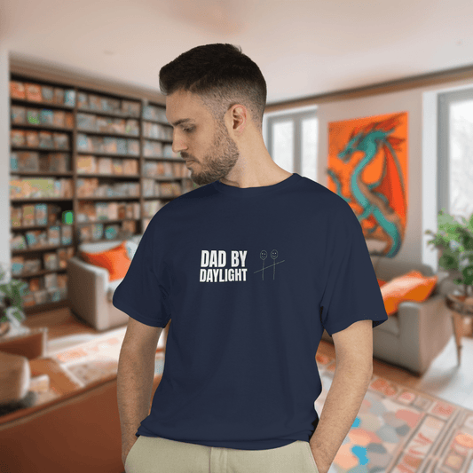 Dad by Daylight Funny Gamer T-shirt - 2 Kids Edition Designed by GeekHaven