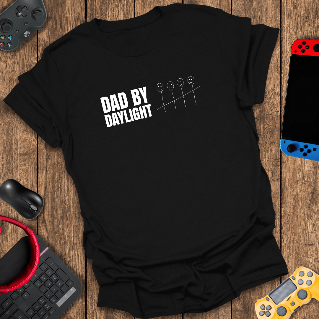Dad by Daylight Funny Gamer T-shirt - 4 Kids Edition Designed by GeekHaven