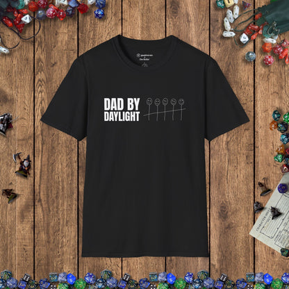 Dad by Daylight Funny Gamer T-shirt - 5 Kids Edition Designed by GeekHaven