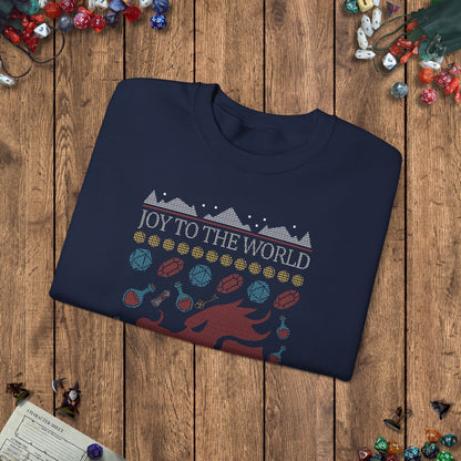 DnD Ugly Christmas Sweater Designed by GeekHaven