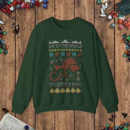DnD Ugly Christmas Sweater Designed by GeekHaven
