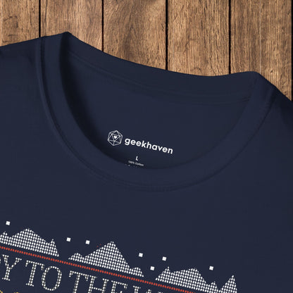 DnD Ugly Christmas Sweater Style T-shirt Designed by GeekHaven