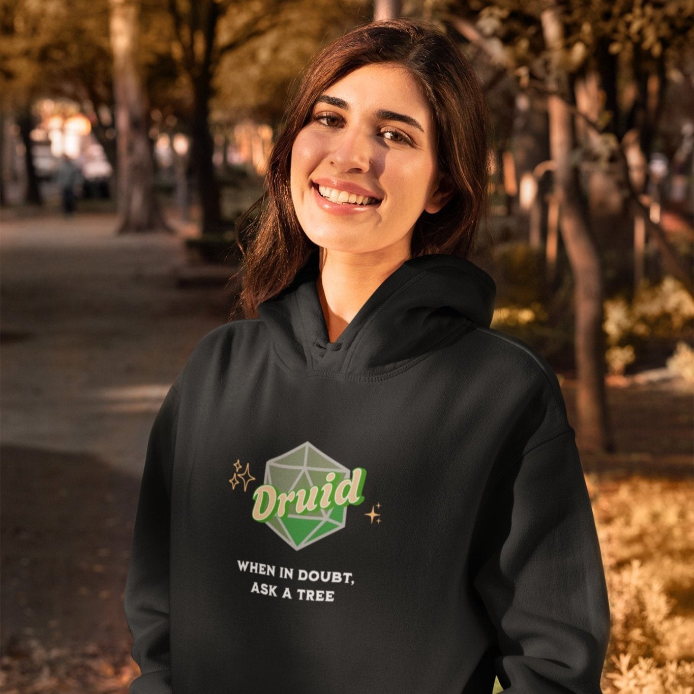 Funny D&D Hoodie – The Druid Designed by GeekHaven