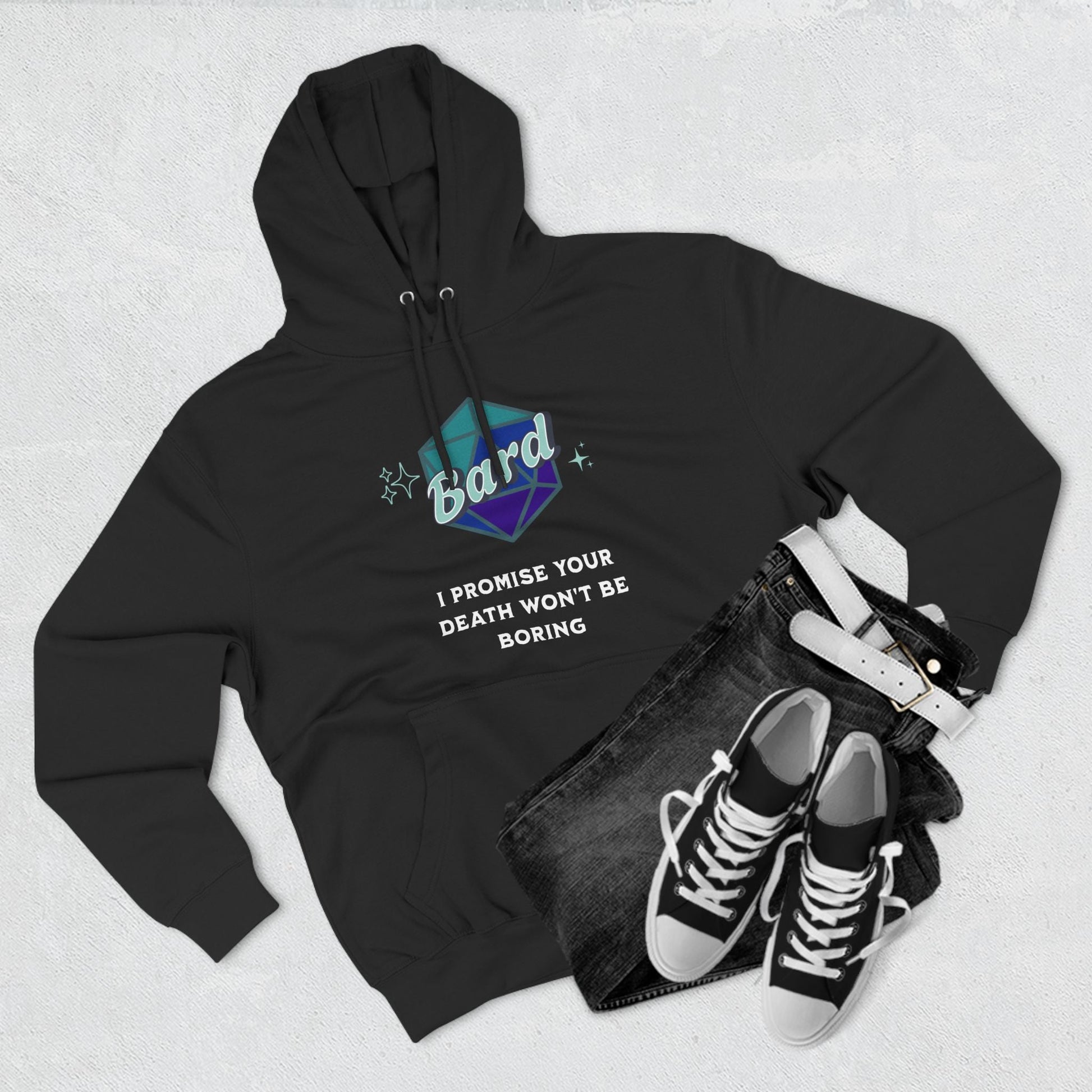 Funny DnD Hoodie - The Bard Designed by GeekHaven