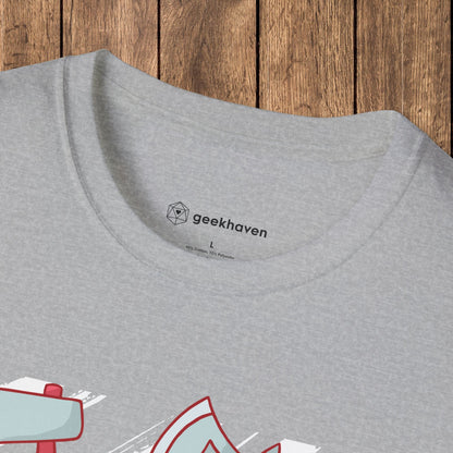 Label Your Axes Funny TTRPG T-Shirt Designed by GeekHaven