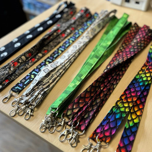 Lanyards of Limited Luck Designed by GeekHaven