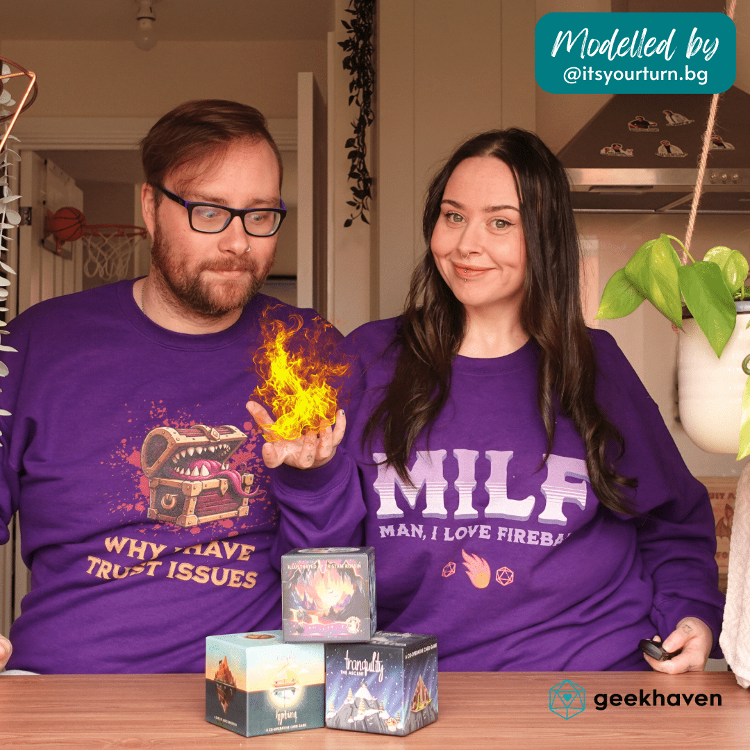 MILF Fireball Funny DnD Sweater Designed by GeekHaven