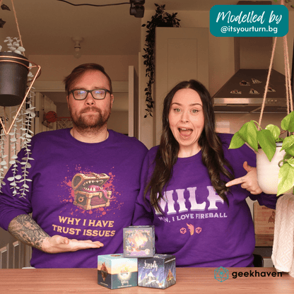 MILF Fireball Funny DnD Sweater Designed by GeekHaven