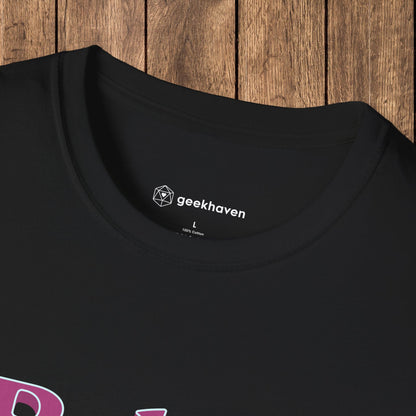 Roll Model Funny Women's DnD T-Shirt Designed by GeekHaven